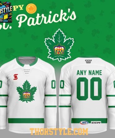 Toronto Marlies Happy St. Patrick'S 2026 Day Personalized Hockey Jersey
