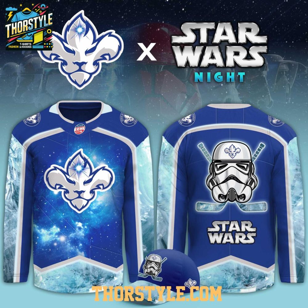 Trois-Rivieres Lions Star Wars Night 2026 Celebration Hockey Jersey