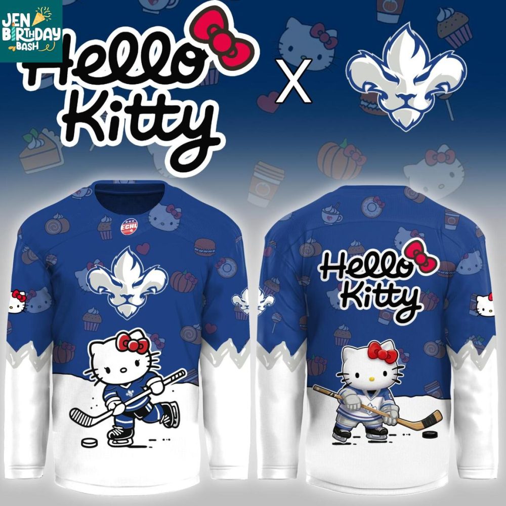 Trois-Rivieres Lions X Hello Kitty Night 2026 Hockey Jersey