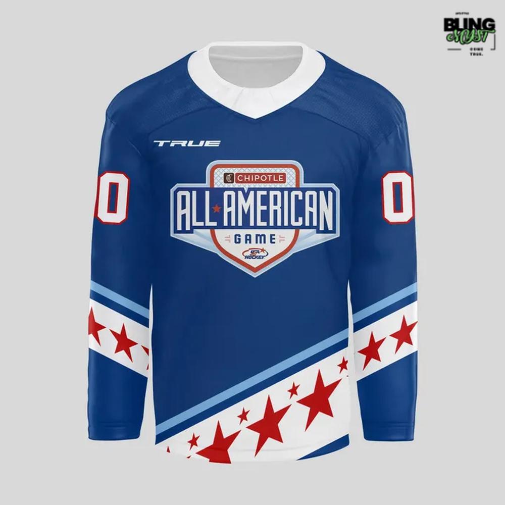 Usa Hockey Chipotle All American Game 2026 Hockey Jersey - Image 2