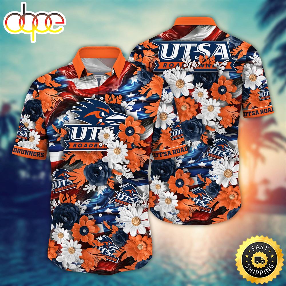 Utsa Roadrunners Ncaa3 Hawaii Shirt Independence Day
