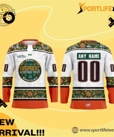 Utah Grizzlies Hispanic Heritage Night 2025 Hockey Jersey