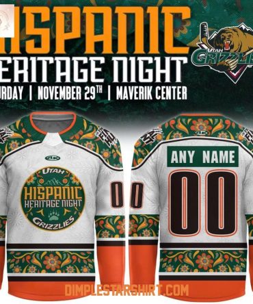 Utah Grizzlies Hispanic Heritage Night 2025 Jersey