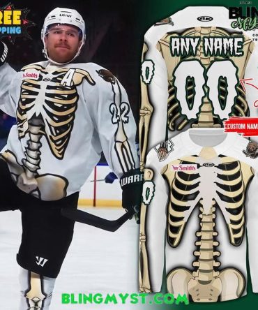Utah Grizzlies Skeleton Special Edition Hockey Jersey