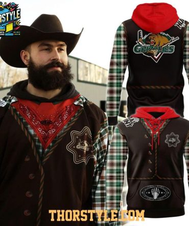 Utah Grizzlies Wild West Night 2026 Celebrate Game Hoodie T-Shirt