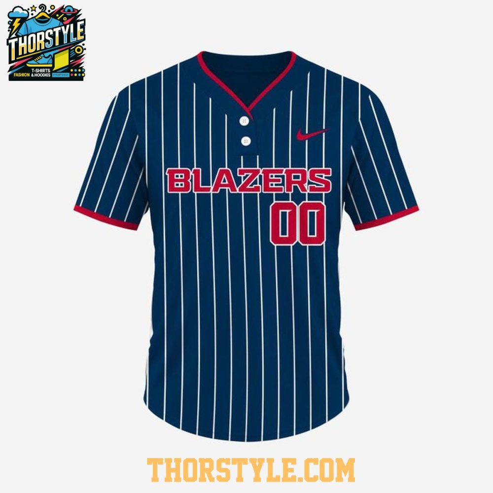 Utah Tech Trailblazers Softball 2026 Personalized Baseball Jersey - Image 2