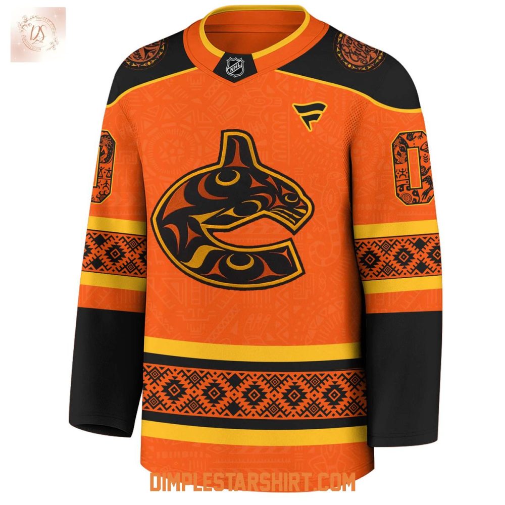 Vancouver Canucks Indigenous Peoples' Heritage Jersey - Image 2