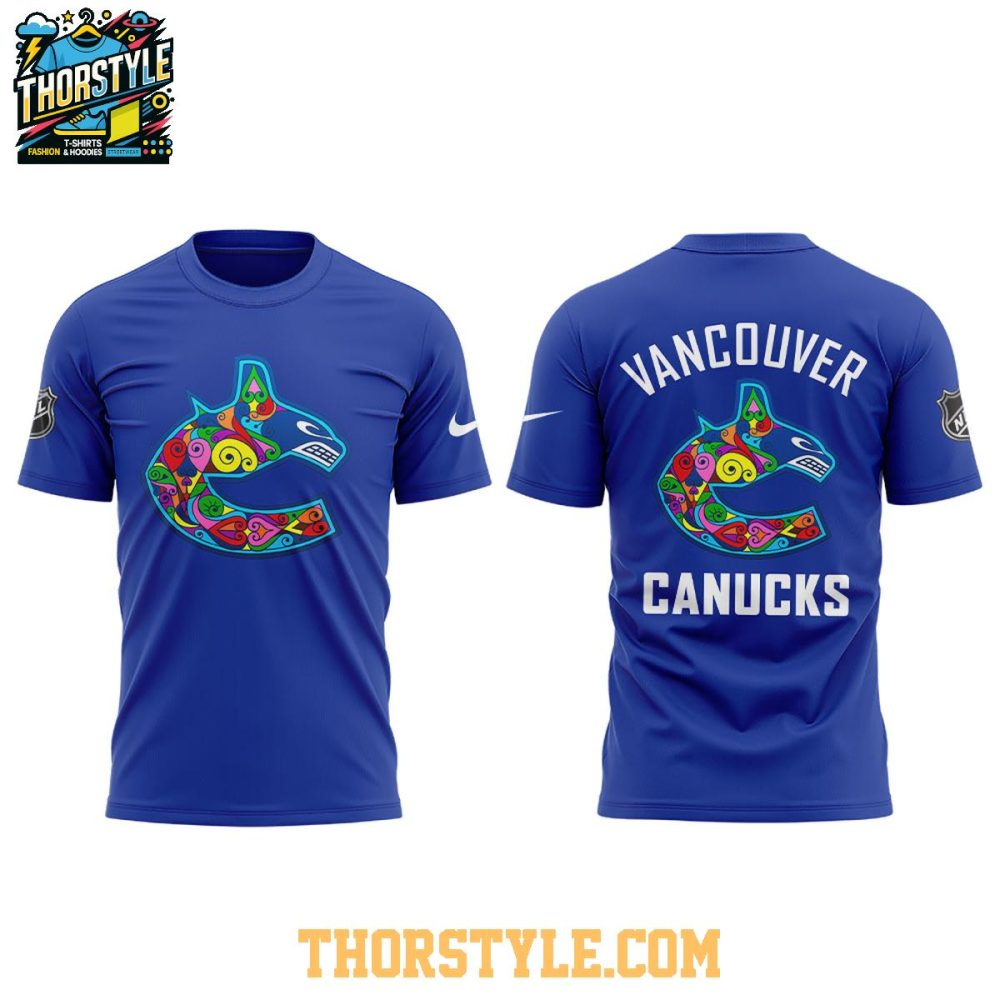Vancouver Canucks Pride Night 2026 Celebrating Nhl Hoodie T-Shirt - Image 4