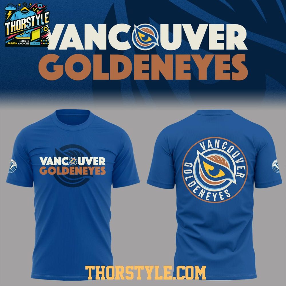 Vancouver Goldeneyes Our Way Our Words 2025 Hoodie T-Shirt - Image 3