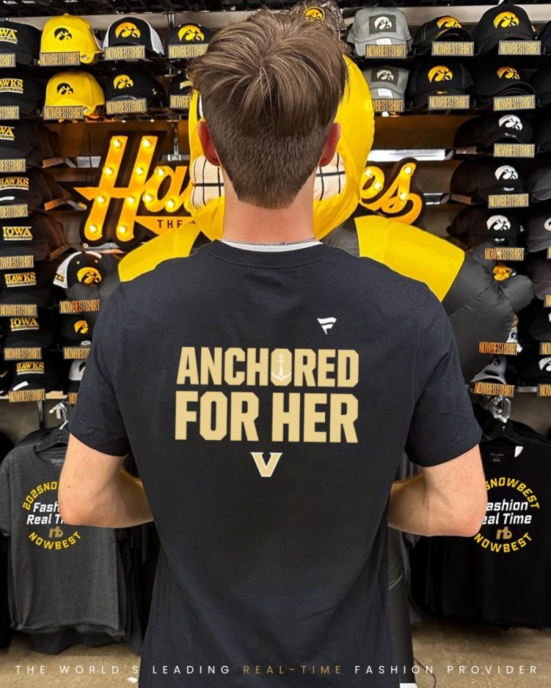 Vanderbilt Commodores Anchored For Her Shirt - Image 2
