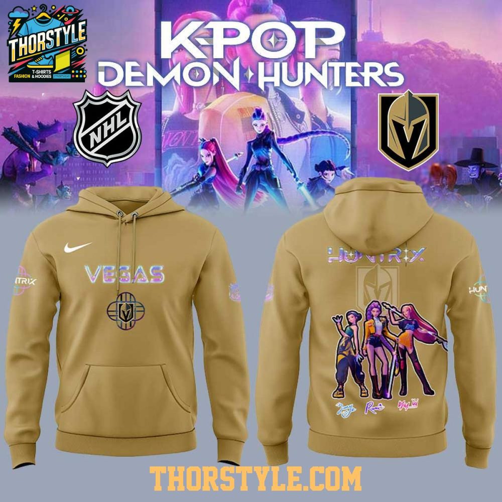 Vegas Golden Knights Kpop Demon Hunters 2025 Takedown Hoodie T-Shirt