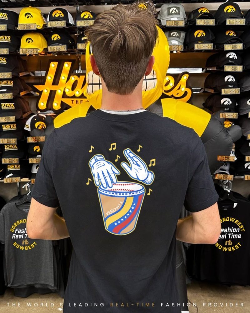 Venezuela Tambor Béisbol Graphic Shirt - Image 2