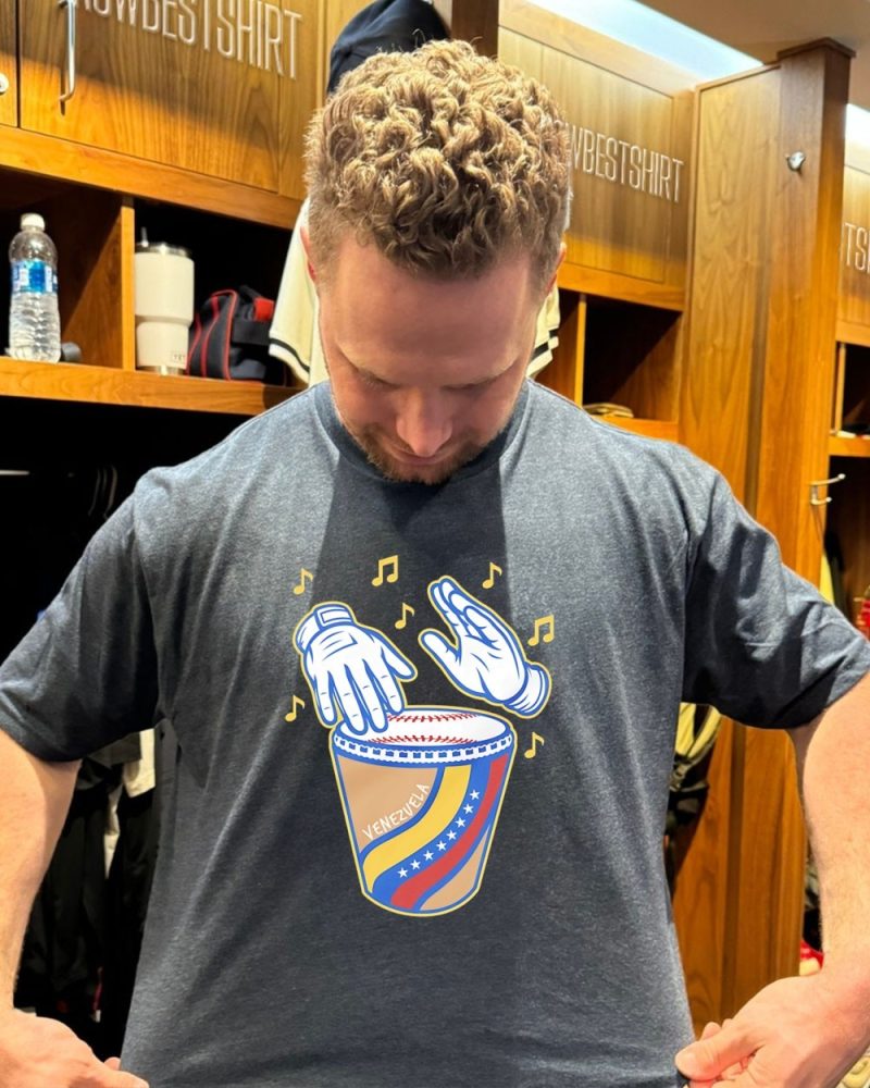 Venezuela Tambor Béisbol Graphic Shirt