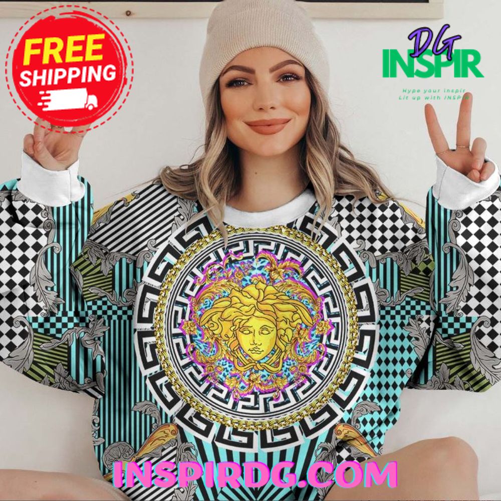 Versace La Greca Sweatshirt New Arrival