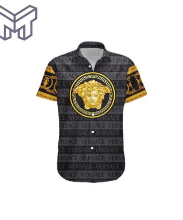 Versace Shirt Versace Hawaiian Shirt Button Shirt