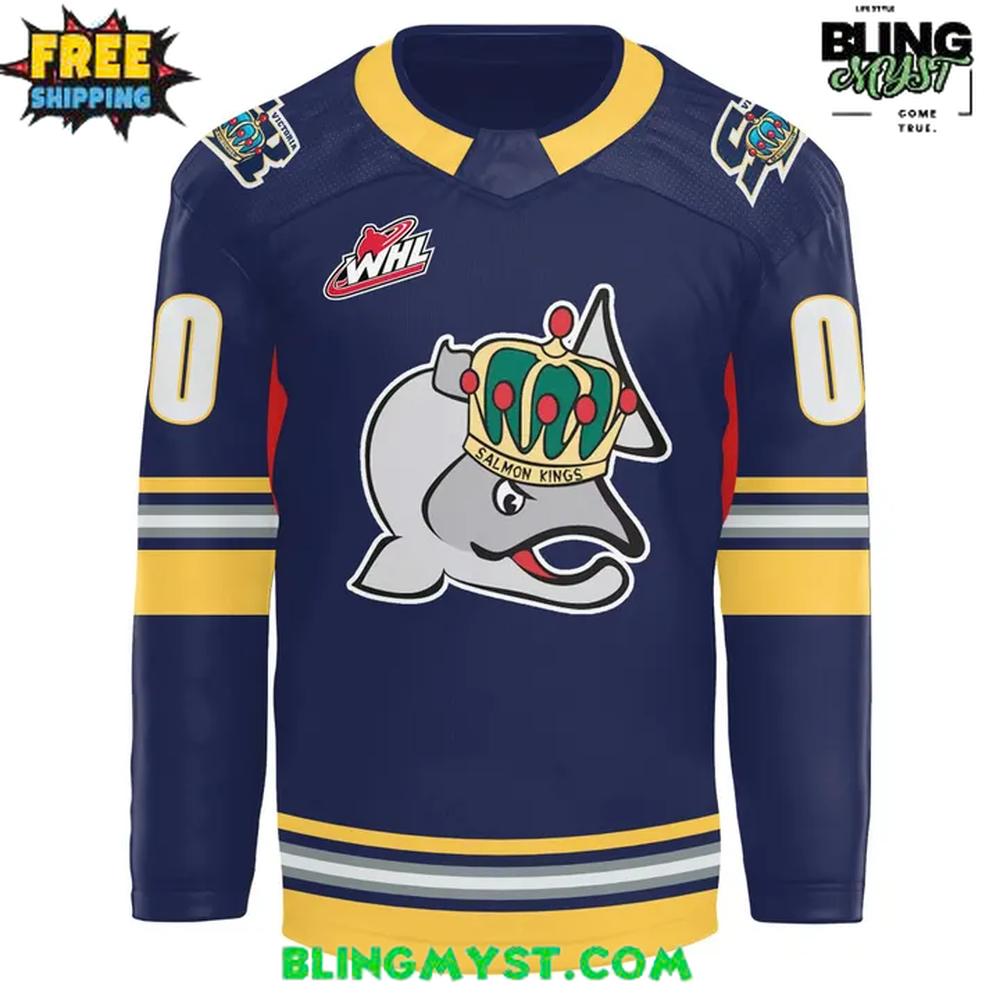 Victoria Royals Salmon Kings 2026 Hockey Jersey - Image 2