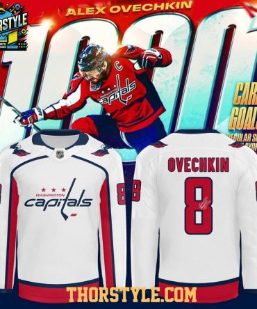 Washington Capitals 2026 Alex Ovechkin 1000 Career Goals Hockey Jersey