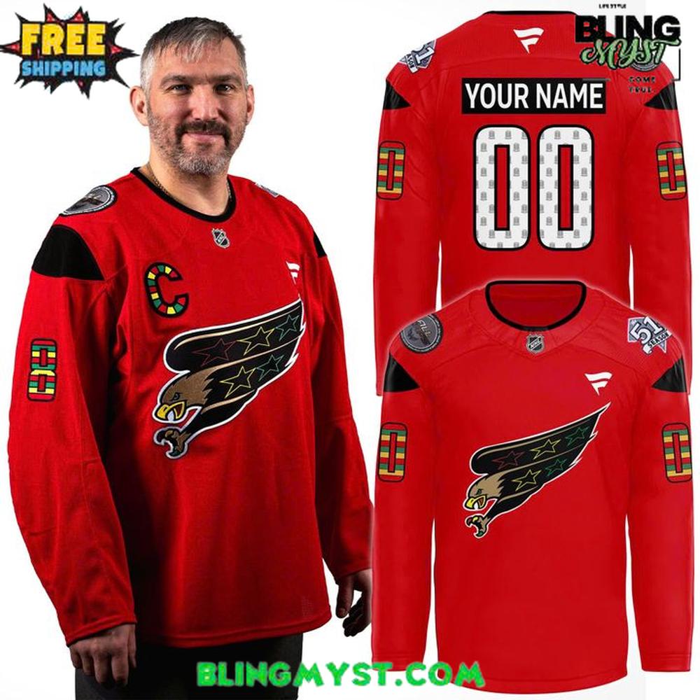 Washington Capitals Black History Month 2026 Hockey Jersey