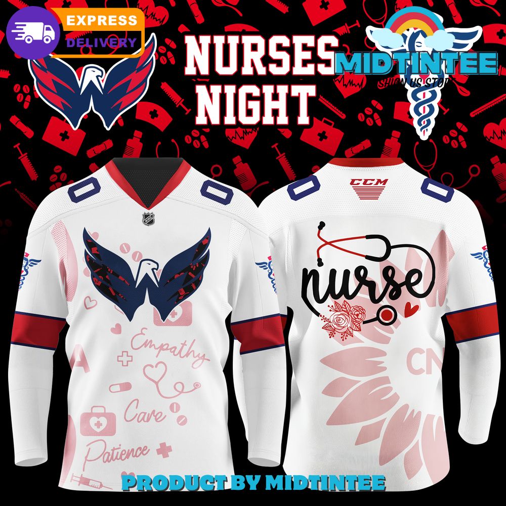 Washington Capitals Nurses Night 2025 Hockey Jersey