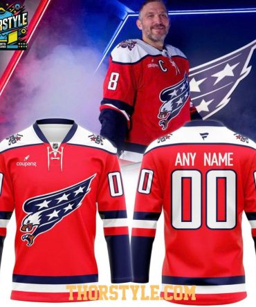 Washington Capitals The Screaming Eagle 2026 Night Personalized Hockey Jersey