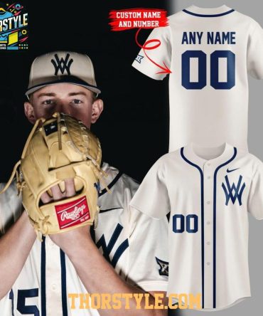 West Virginia Mountaineers Throwback Night 2026 Personalized Baseball Jersey