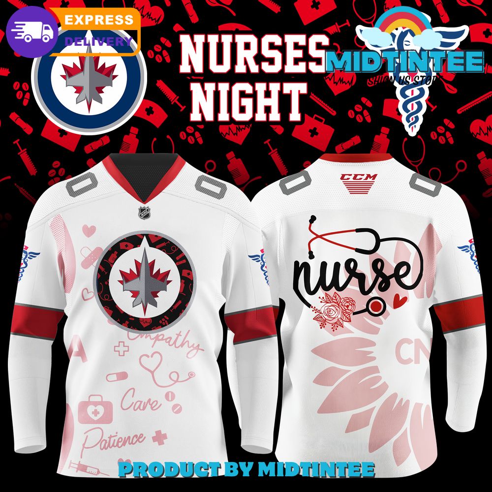 Winnipeg Jets Nurses Night 2025 Hockey Jersey
