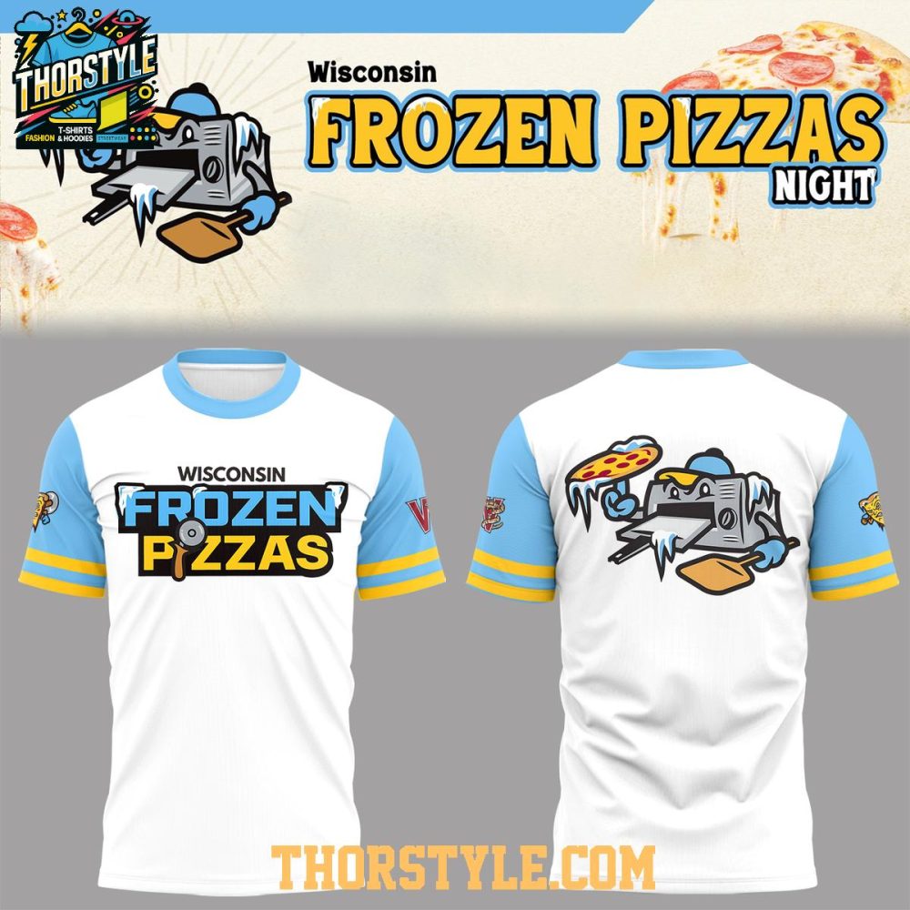 Wisconsin Timber Rattlers X Frozen Pizzas 2026 Night Hoodie T-Shirt - Image 3