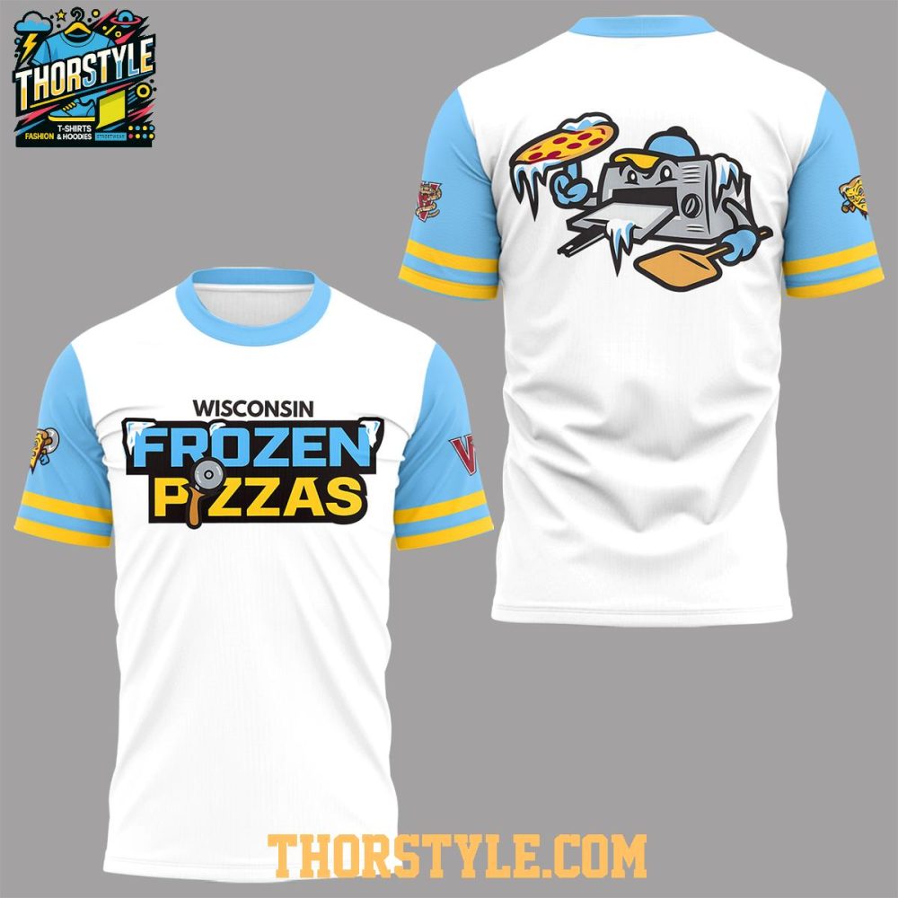 Wisconsin Timber Rattlers X Frozen Pizzas 2026 Night Hoodie T-Shirt - Image 4