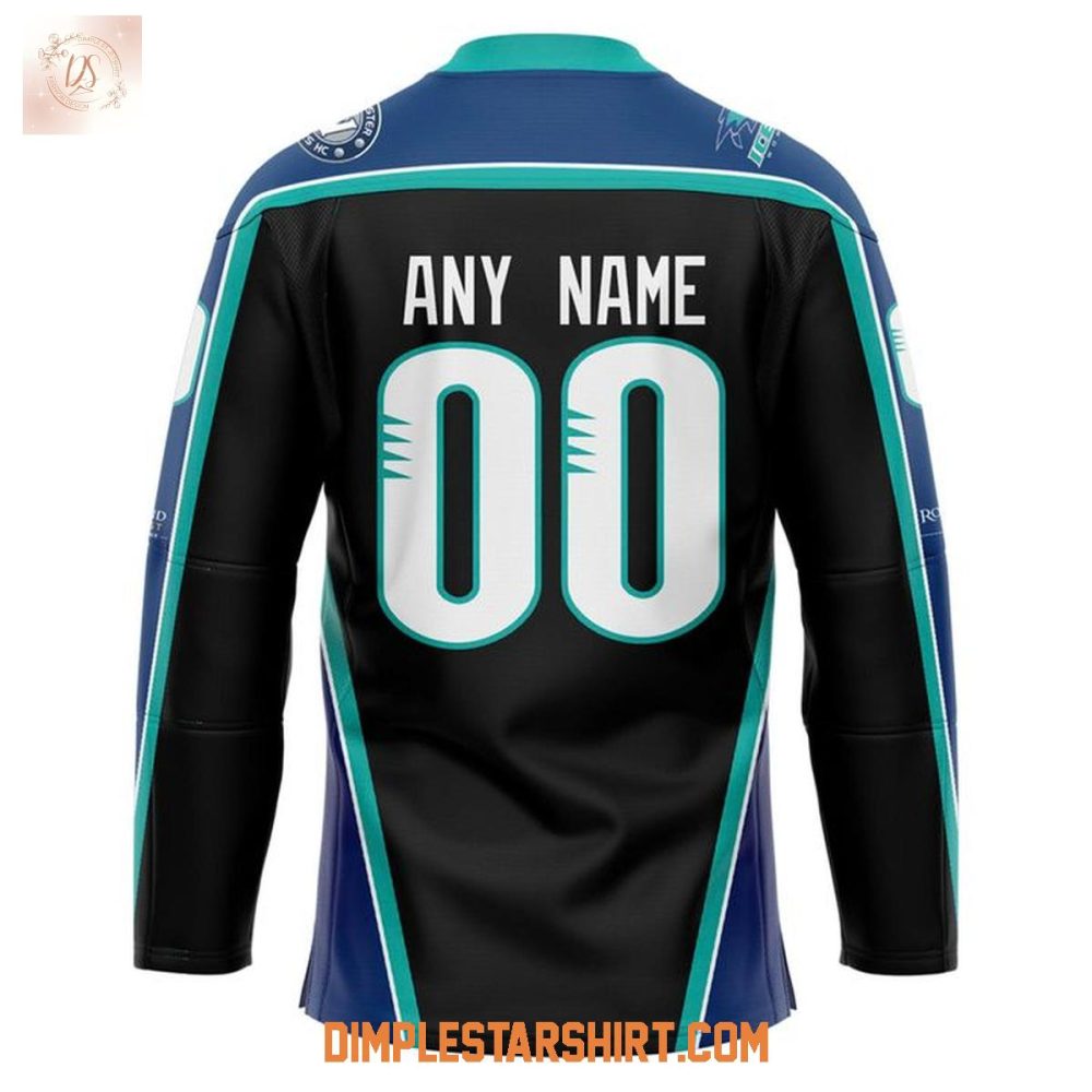 Worcester Railers Icecats Night Hockey Jersey - Image 3