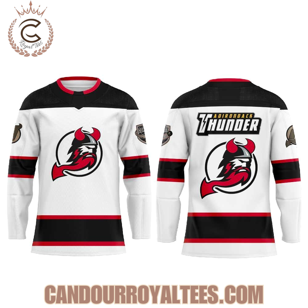 Adirondack Thunder Back To The ’90S Hockey Jersey - Image 2