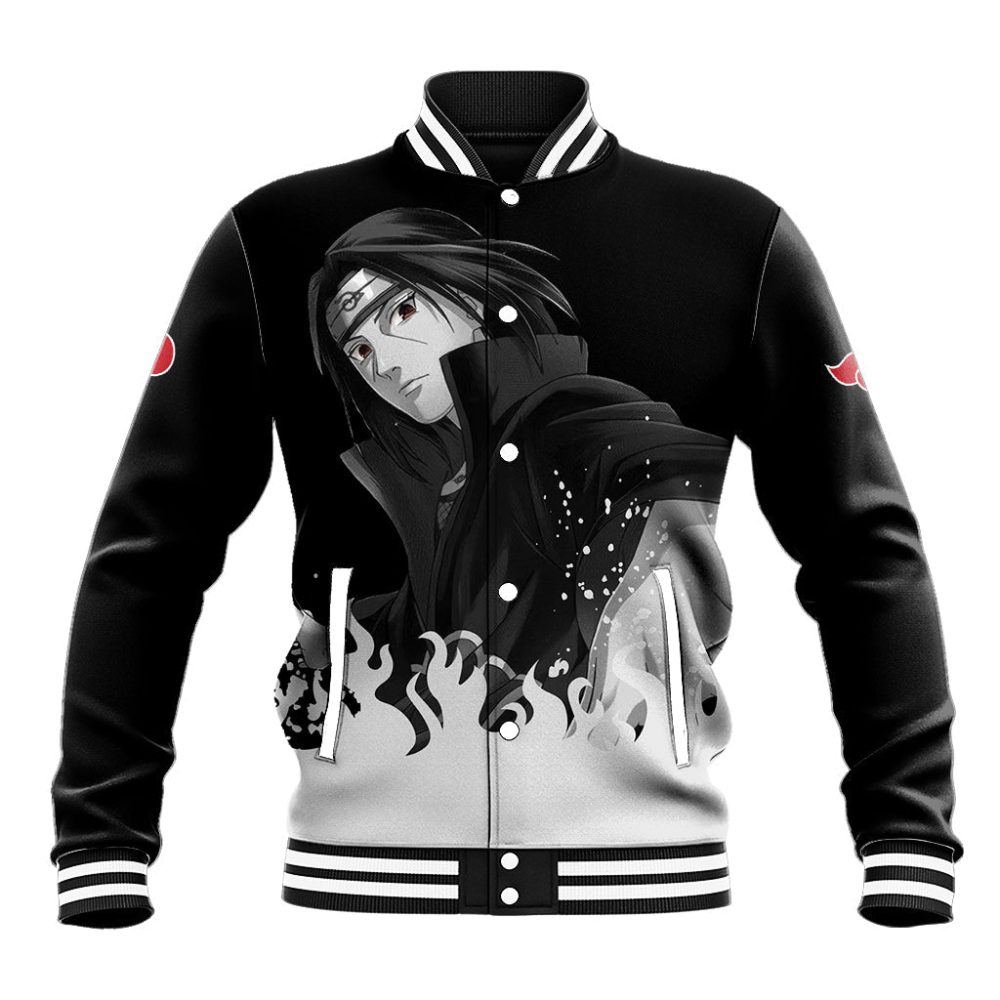 Akatsuki Itachi Uchiha Akatsuki Itachi Uchiha Baseball Jacket Ts04