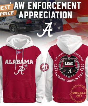 Alabama Crimson Tide Ncaa X Law Enforcement Appreciation 2025 Hoodie