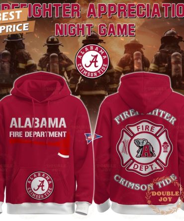 Alabama Crimson Tide X Firefighter Appreciation Night Game V2 2025 Hoodie
