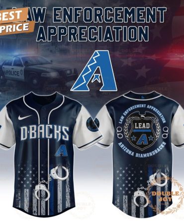 Arizona Diamondbacks Law Enforcement Appreciation Day 2025 Special Edition Baseball Jersey