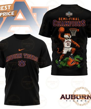 Auburn Tigers Semi-Final Champions Limited Edition T-Shirt, Hoodie - Black