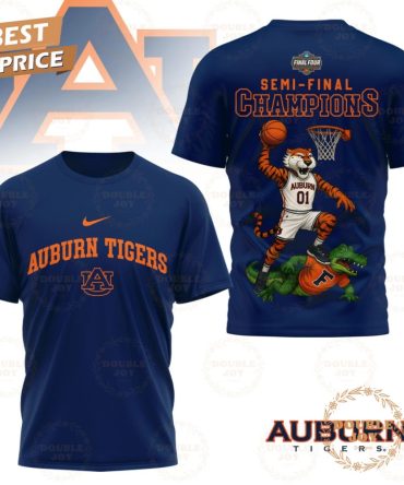 Auburn Tigers Semi-Final Champions Limited Edition T-Shirt, Hoodie - Blue