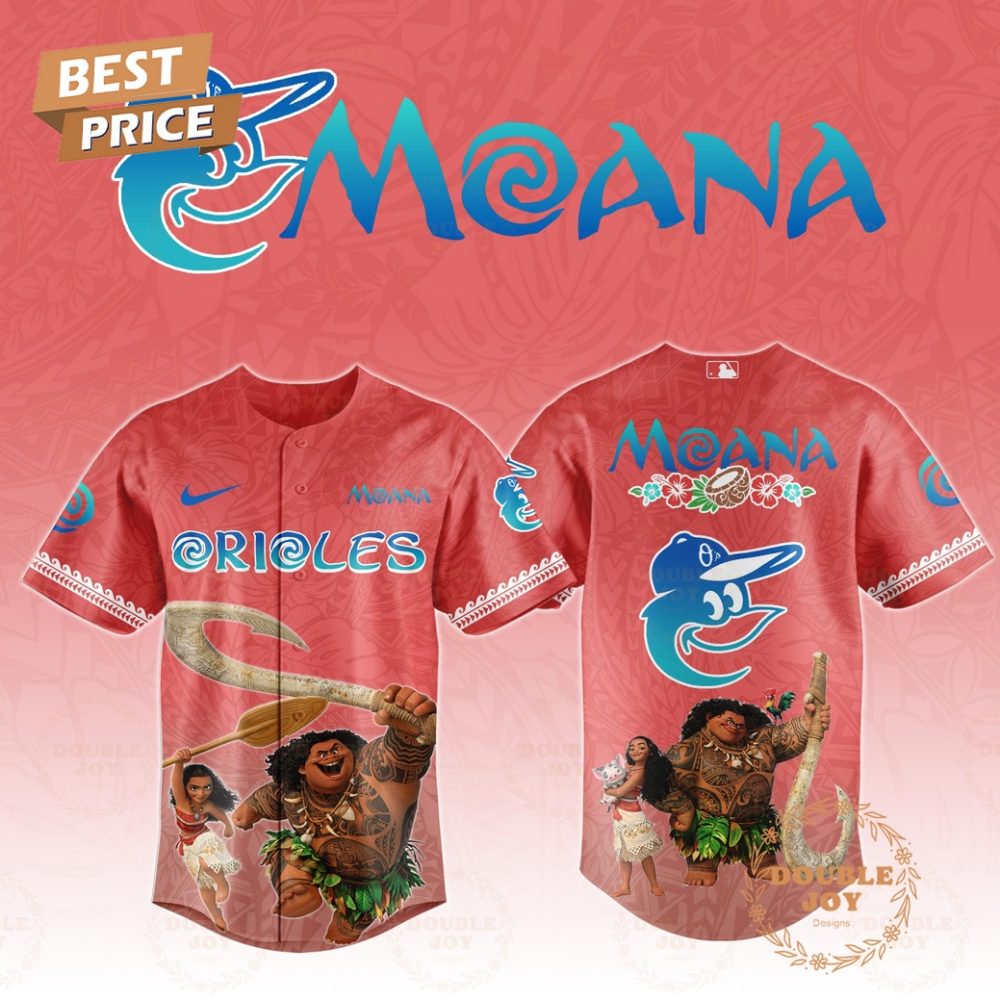 Baltimore Orioles Moana 2025 Limited Edition Baseball Jersey
