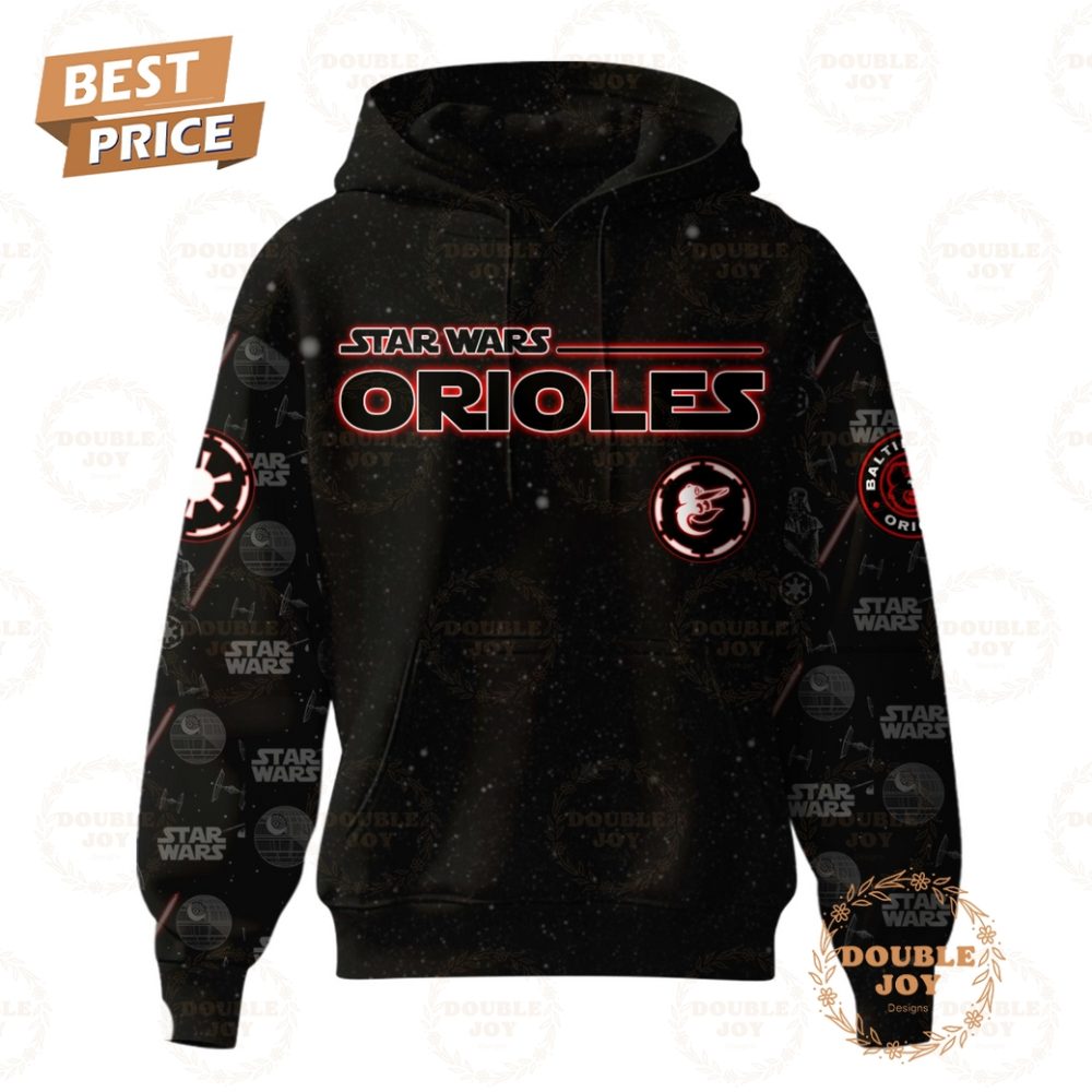 Baltimore Orioles Star Wars 2025 Custom Name Limited Edition Hoodie - Image 2