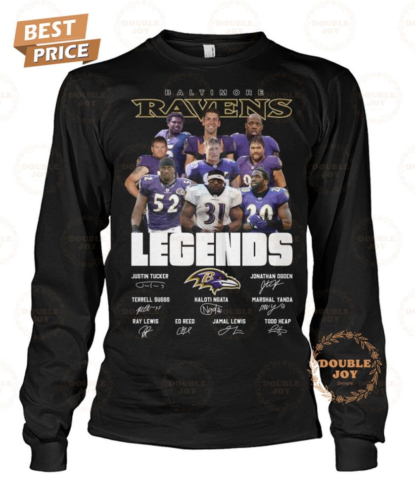 Baltimore Ravens Legends T-Shirt - Image 2