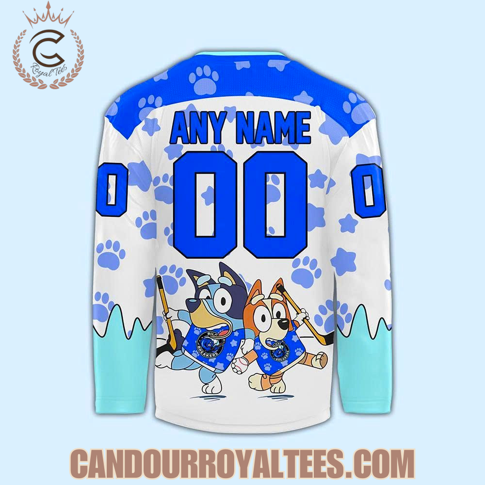 Biloxi Breakers X Bluey Day 2025 Hockey Jersey - Image 3