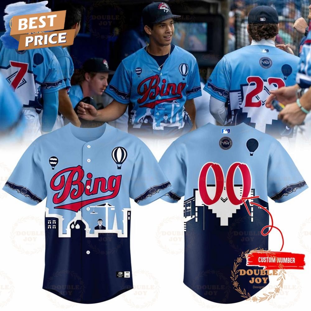 Binghamton Rumble Ponies Independence Day 2025 Custom Name Baseball Jersey