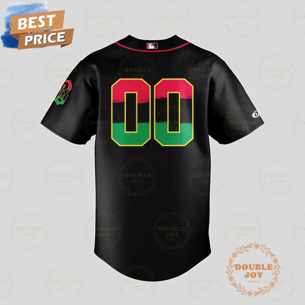 Birmingham Barons Juneteenth Specialty Day Custom Name 2025 Baseball Jersey - Image 3