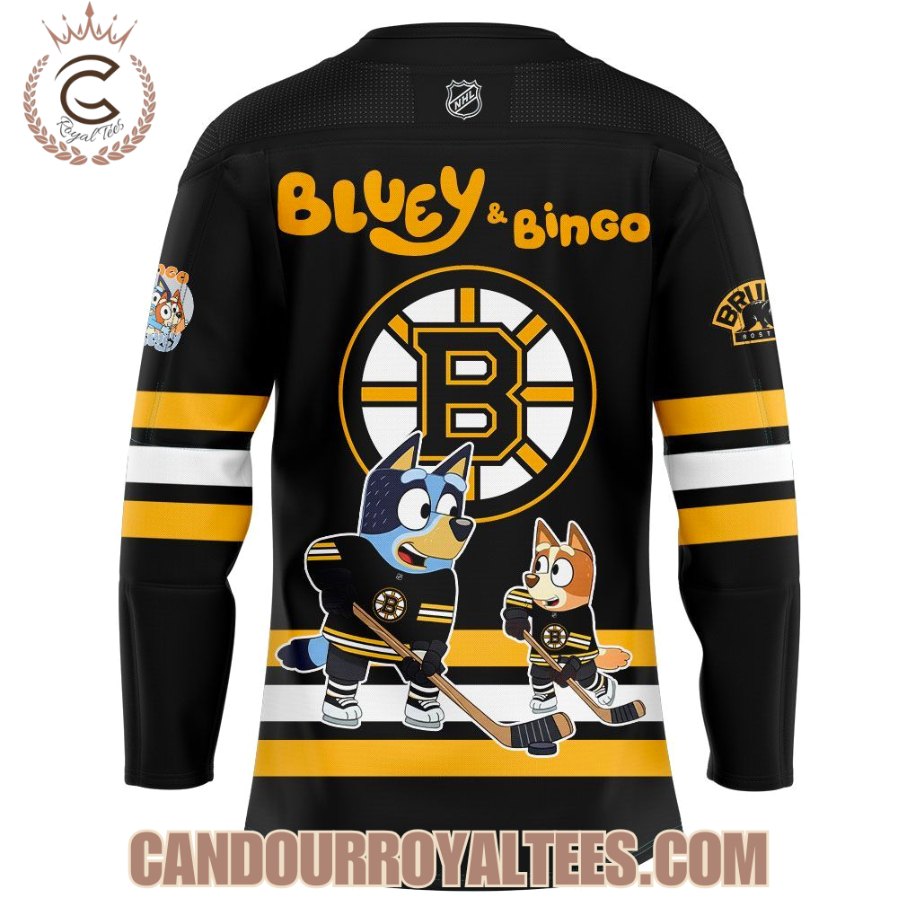 Boston Bruins Bluey And Bingo Jersey - Image 3
