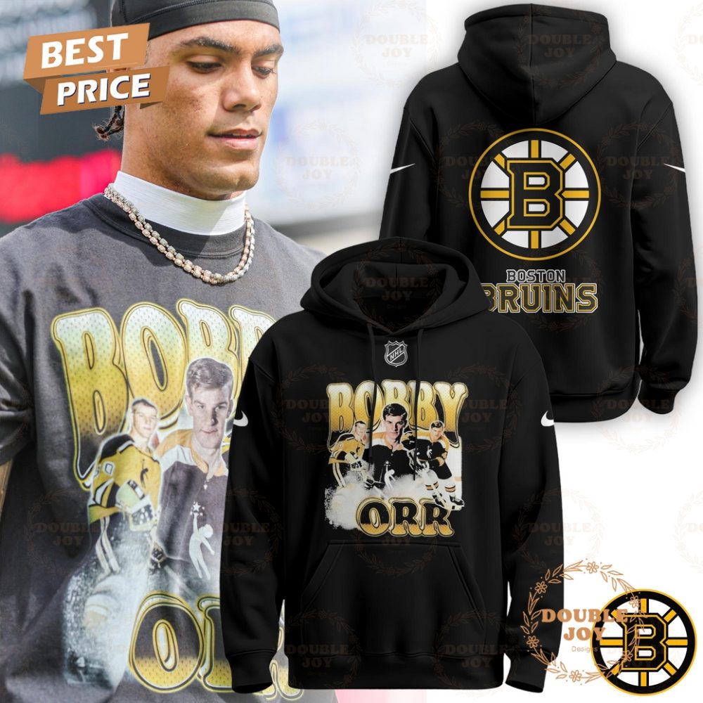 Boston Bruins X Bobby Orr 2025 Hoodie