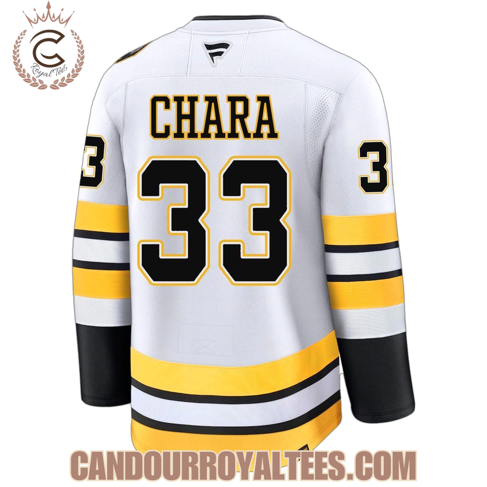 Boston Bruins X Zdeno Chara 2025 Hockey Jersey - Image 3