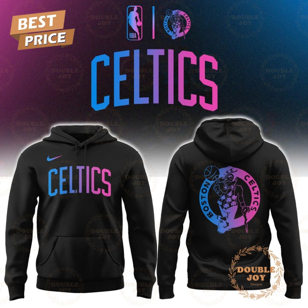 Boston Celtics Cyberpunk 2026 Hoodie