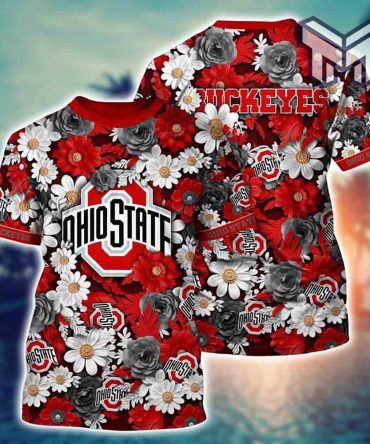 Buckeyes Football Ncaa All Over 3D Printed Shirts