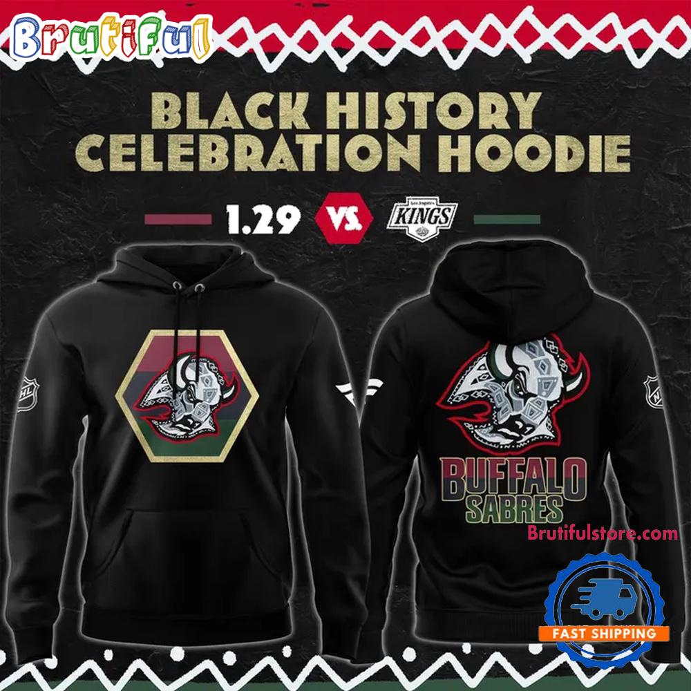 Buffalo Sabres 2026 Black History Celebration Hoodie