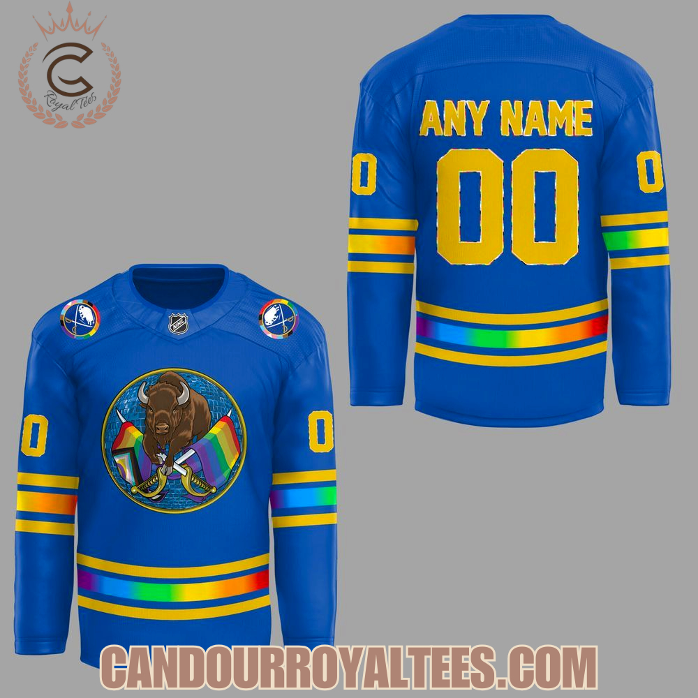Buffalo Sabres X Pride Night Hockey Jersey - Image 2