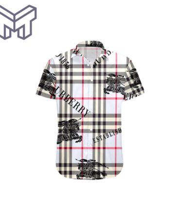 Burberry Hawaiian Shirt Button Shirt–Mura7212